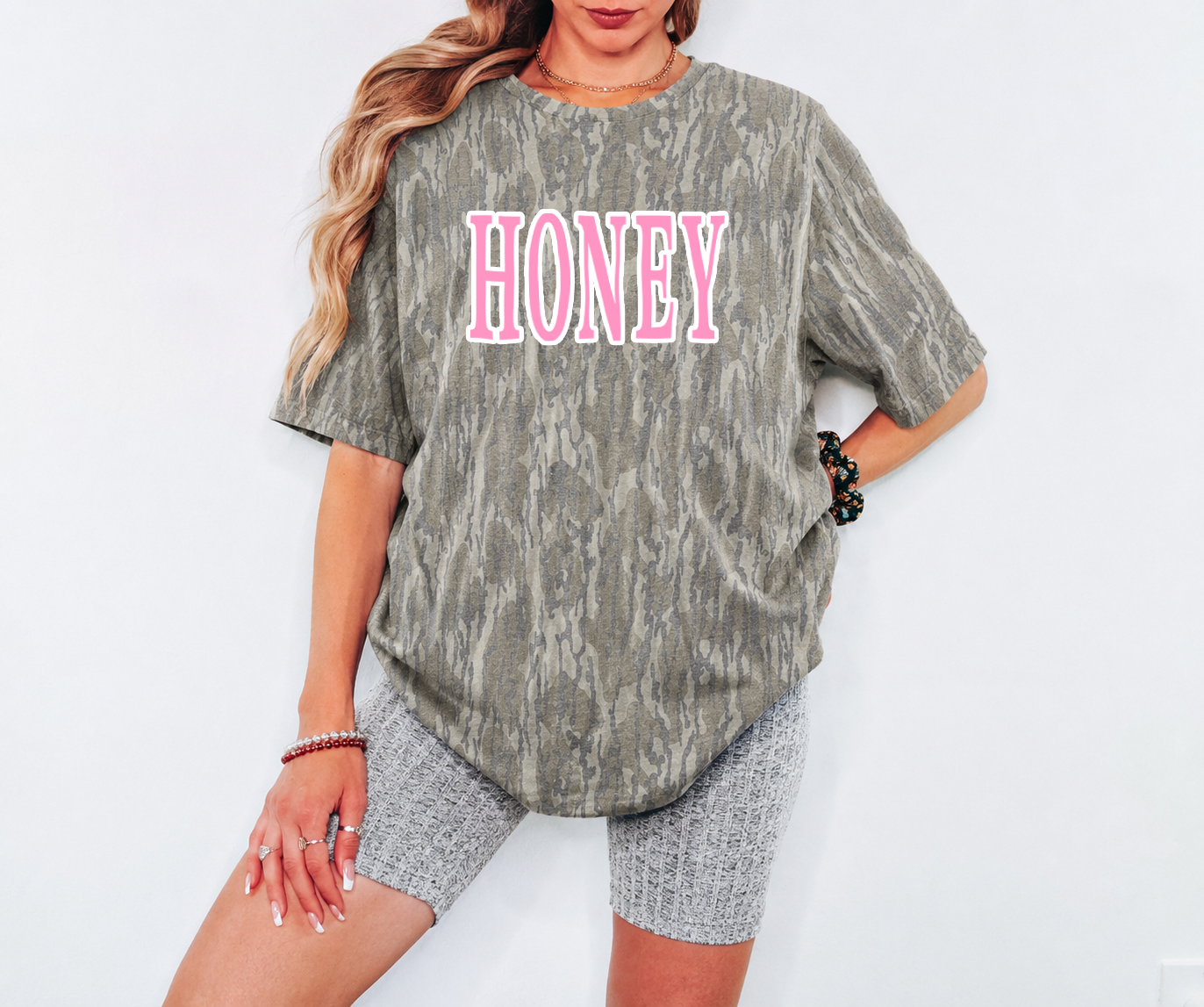 Mossy Oak Bottomland Camo Honey t-shirt