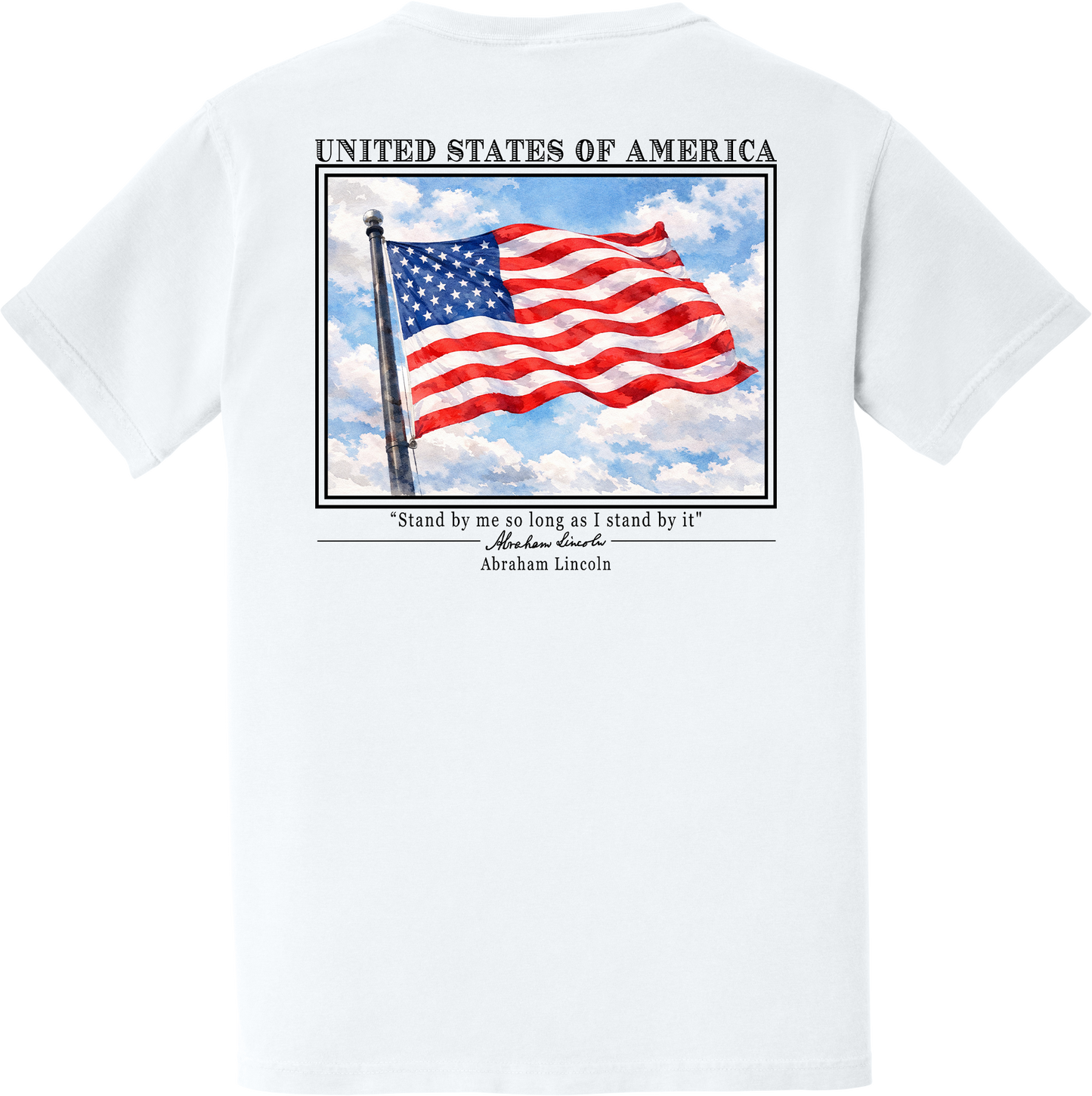 250th American Flag tee