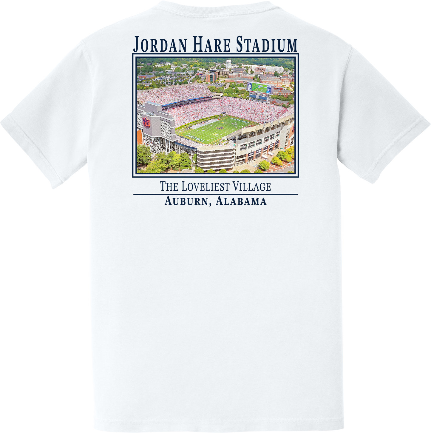 Auburn - “The Loveliest Village” Comfort Colors tee