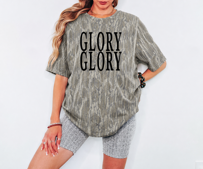 Mossy Oak Bottomland Camo Glory Glory t-shirt