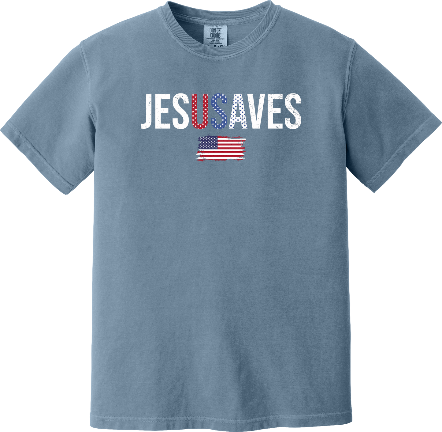 Jesus Saves Patriotic Tee