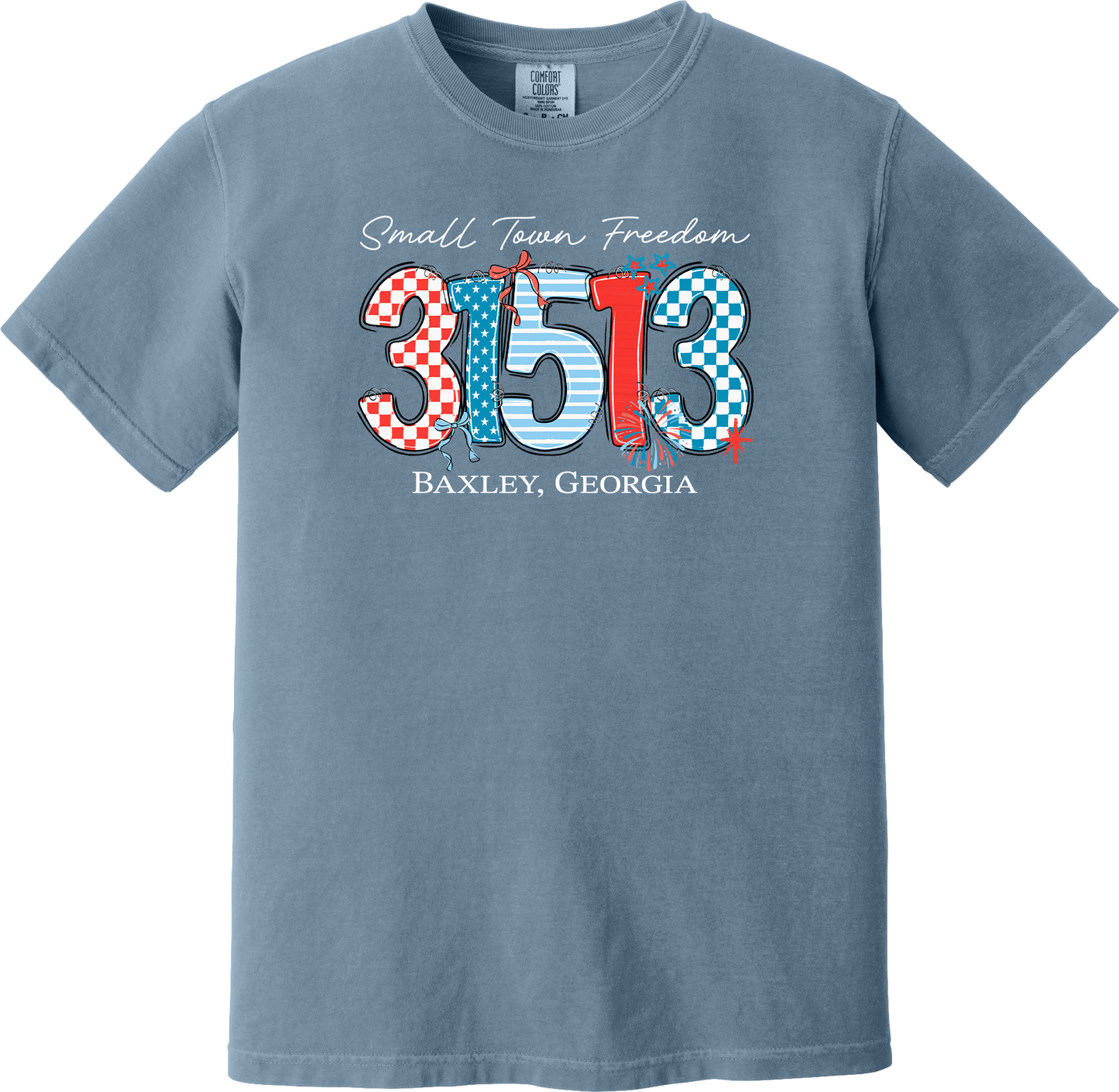 31513 Small Town Freedom tshirt