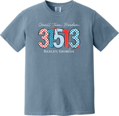 31513 Small Town Freedom tshirt