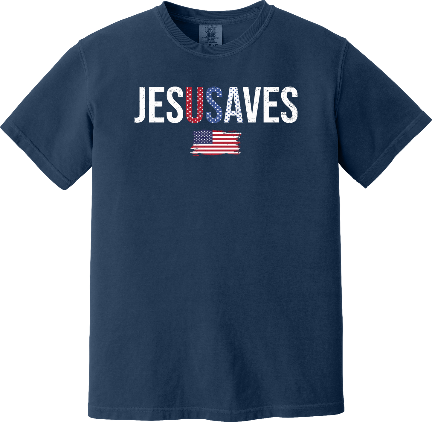 Jesus Saves Patriotic Tee