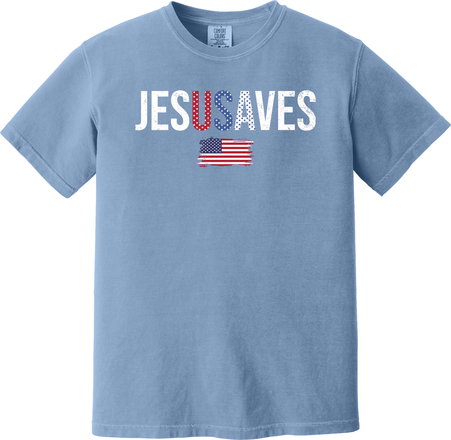 Jesus Saves Patriotic Tee