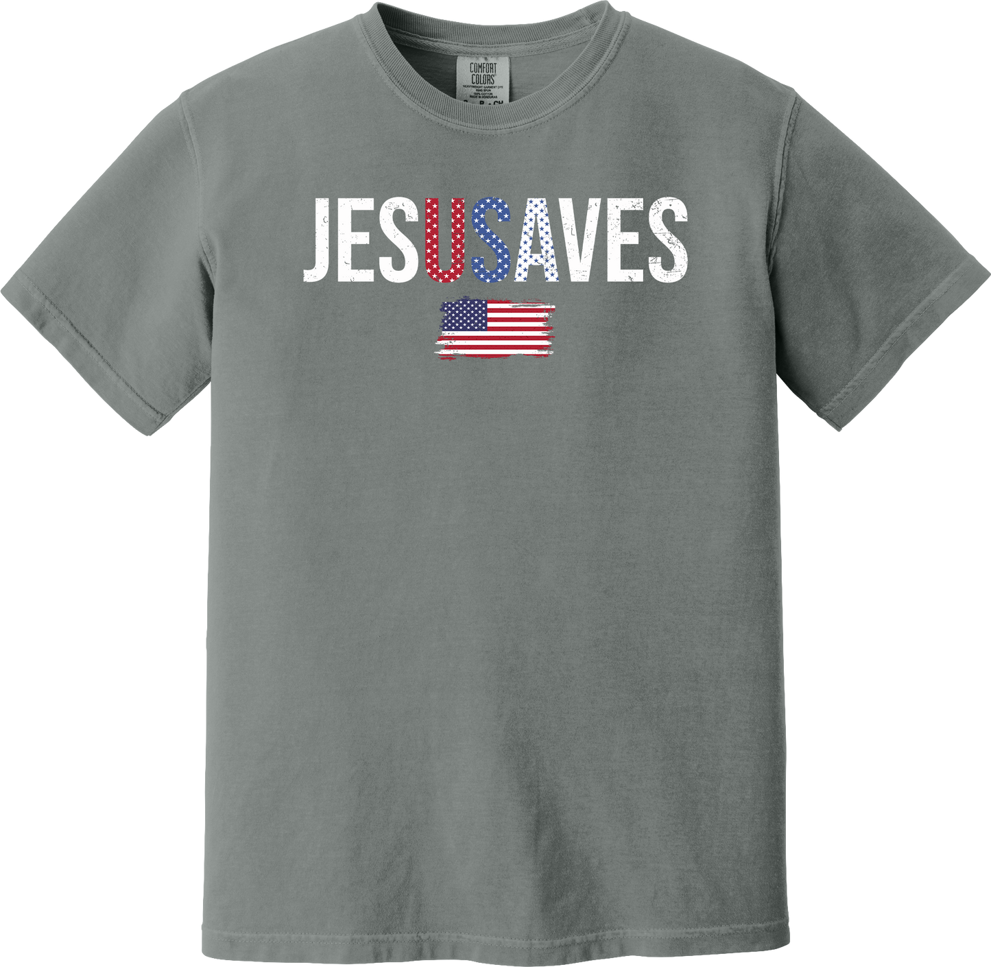 Jesus Saves Patriotic Tee