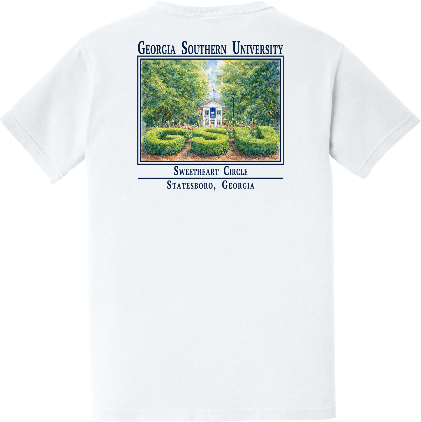 Youth - Sweetheart Circle - Georgia Southern University tee