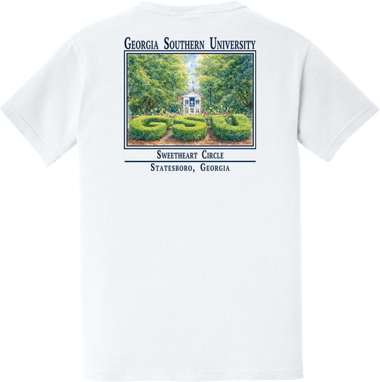 Youth - Sweetheart Circle - Georgia Southern University tee