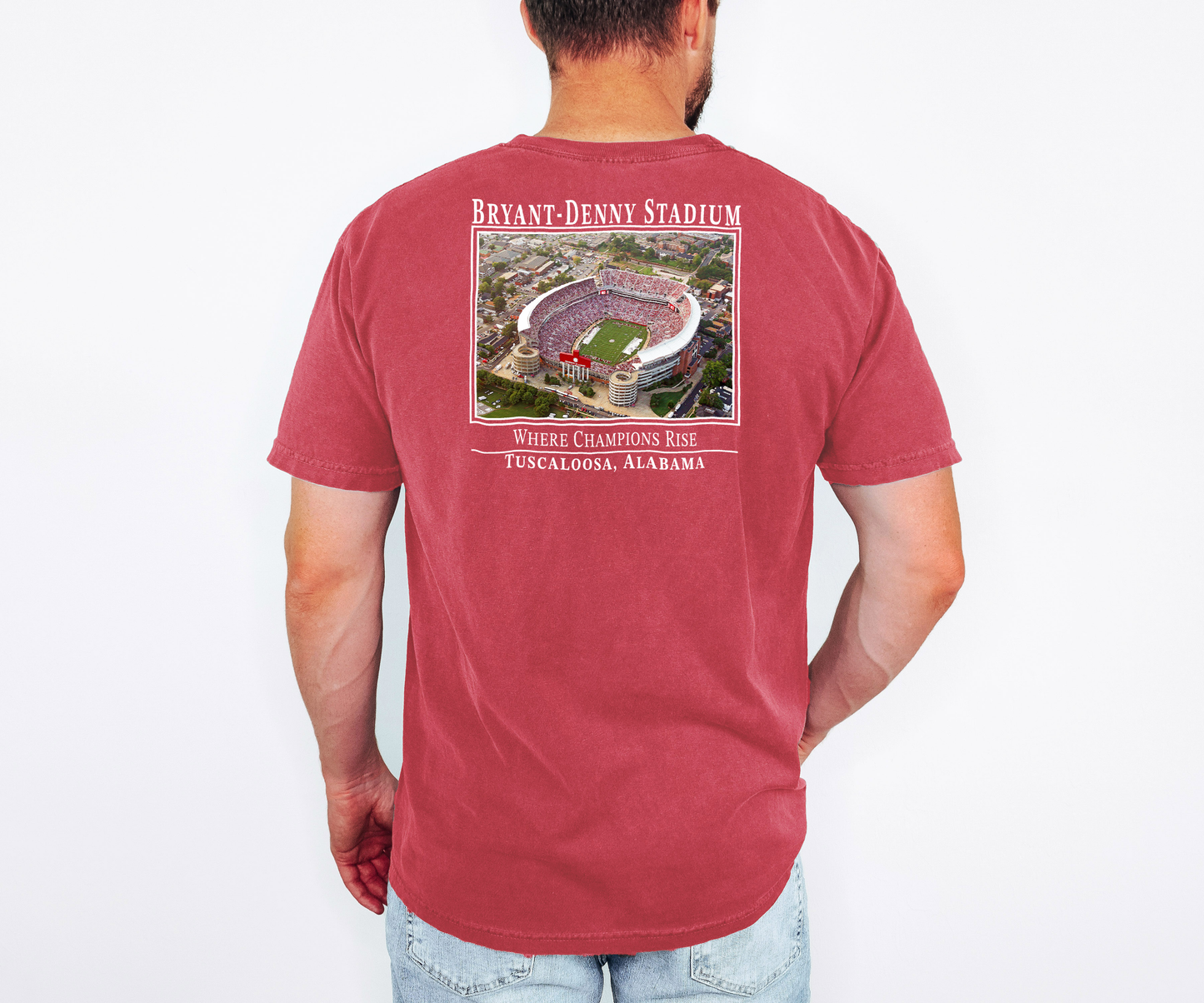 Alabama - Where Champions Rise | Comfort Colors tee