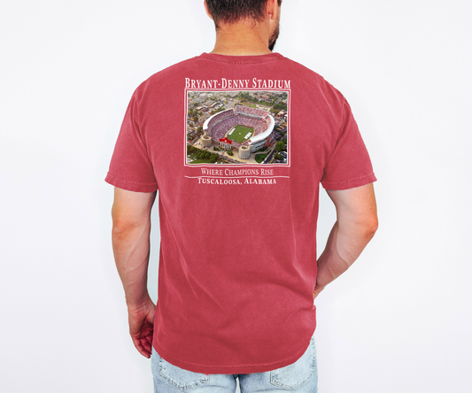 Alabama - Where Champions Rise | Comfort Colors tee