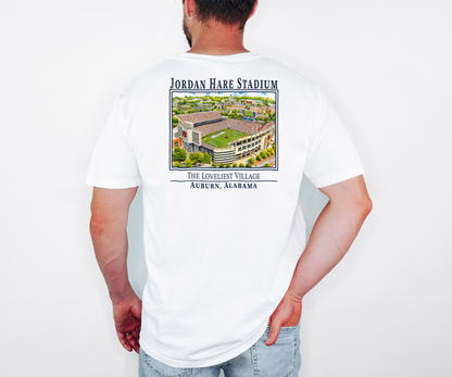 Auburn - “The Loveliest Village” Comfort Colors tee