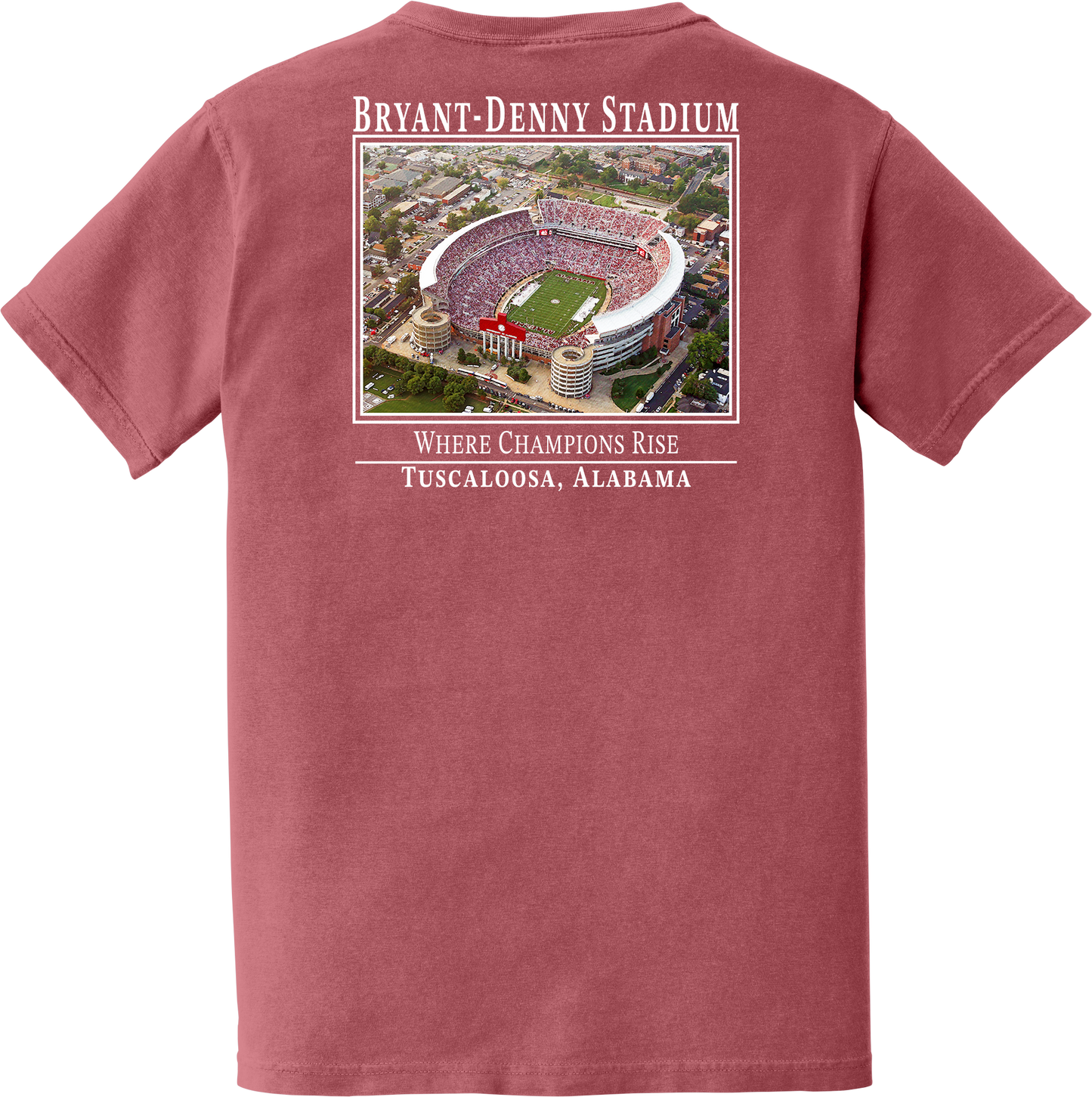 Alabama - Where Champions Rise | Comfort Colors tee
