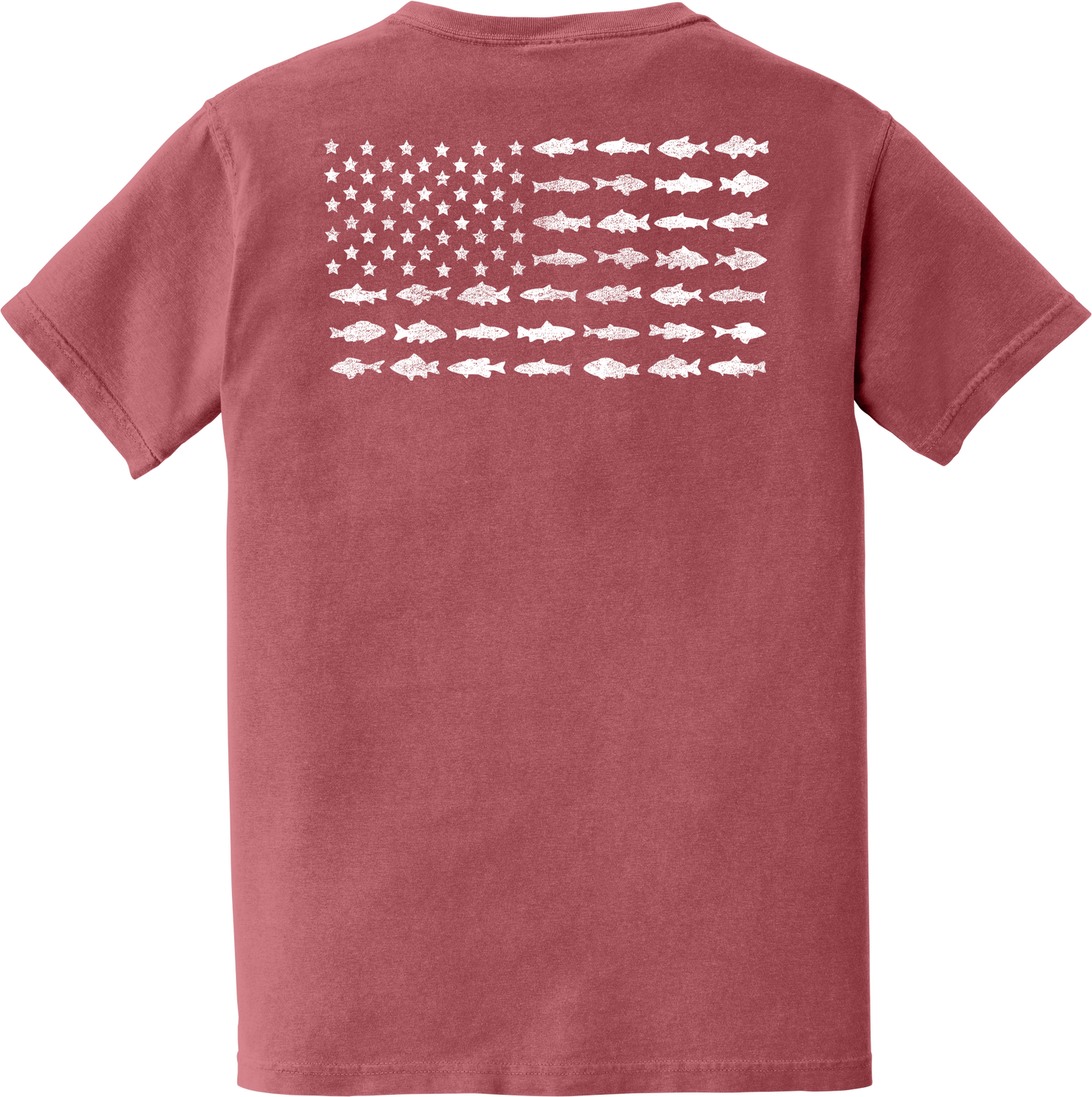Youth - Southern Waters Fish Flag Shirt