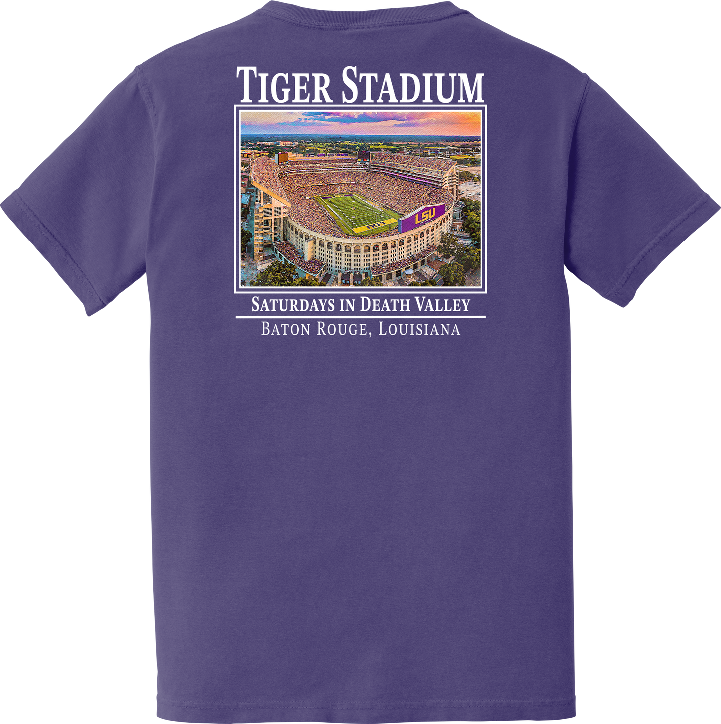 LSU Tiger Stadium | Comfort Colors tee