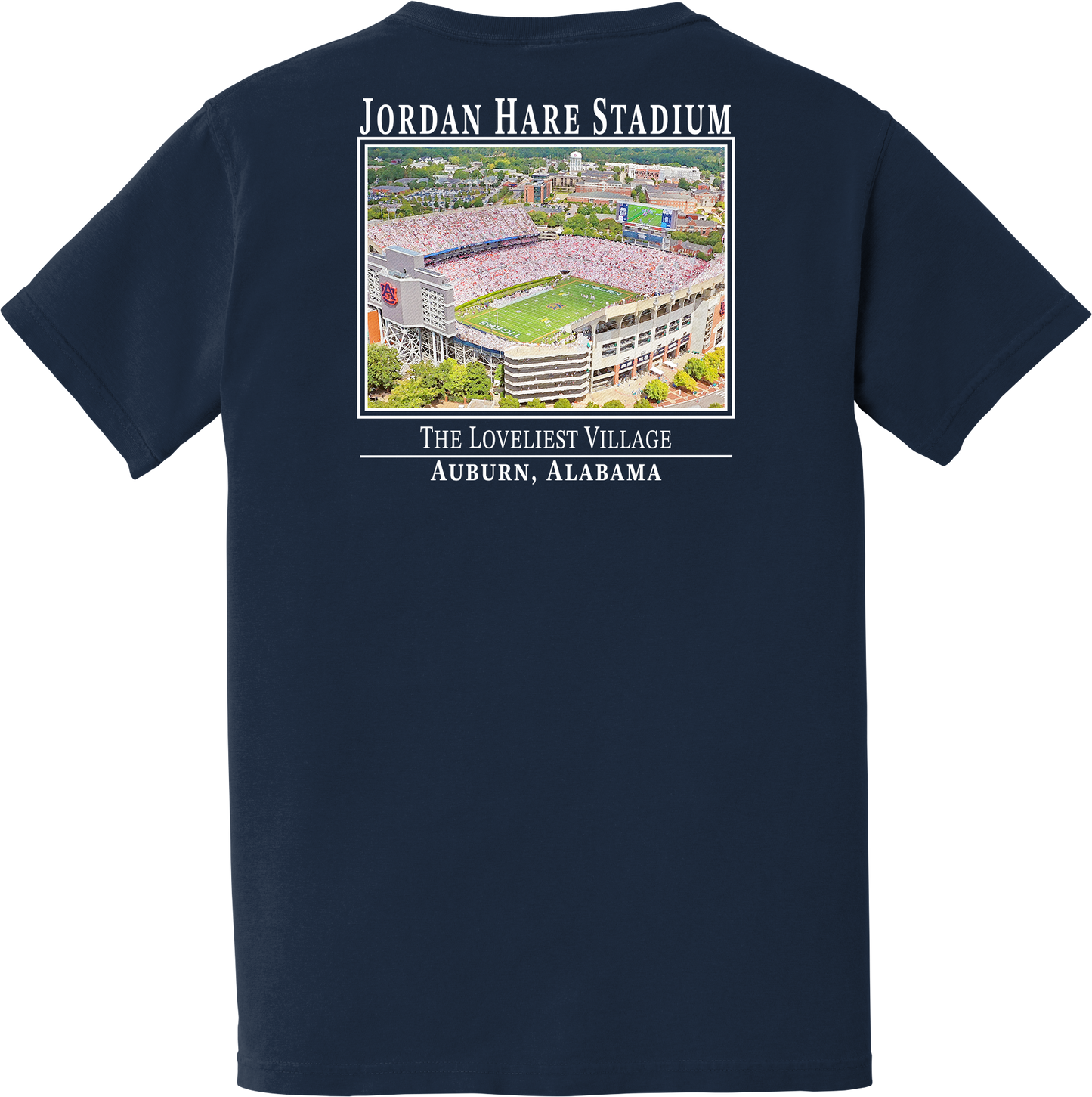 Auburn - “The Loveliest Village” Comfort Colors tee