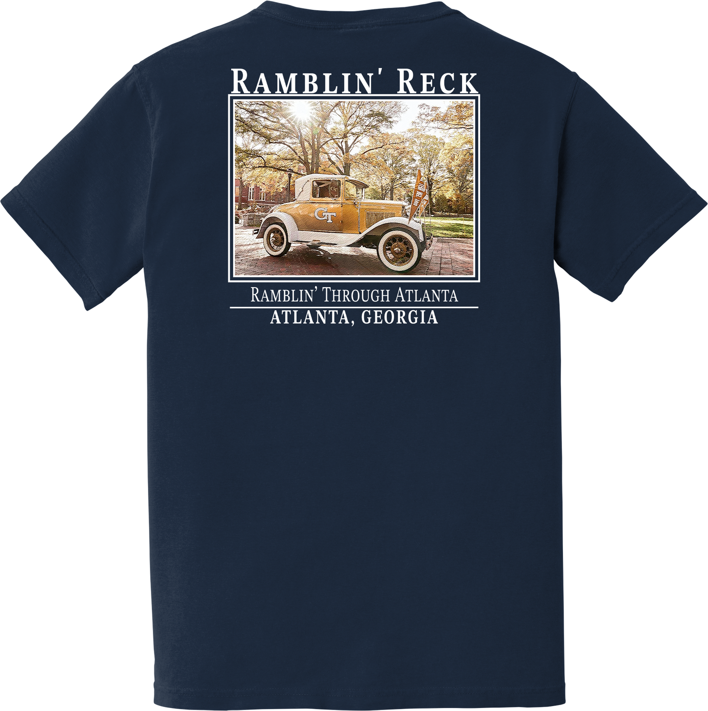 Georgia Tech - Ramblin' Reck | Comfort Colors tee