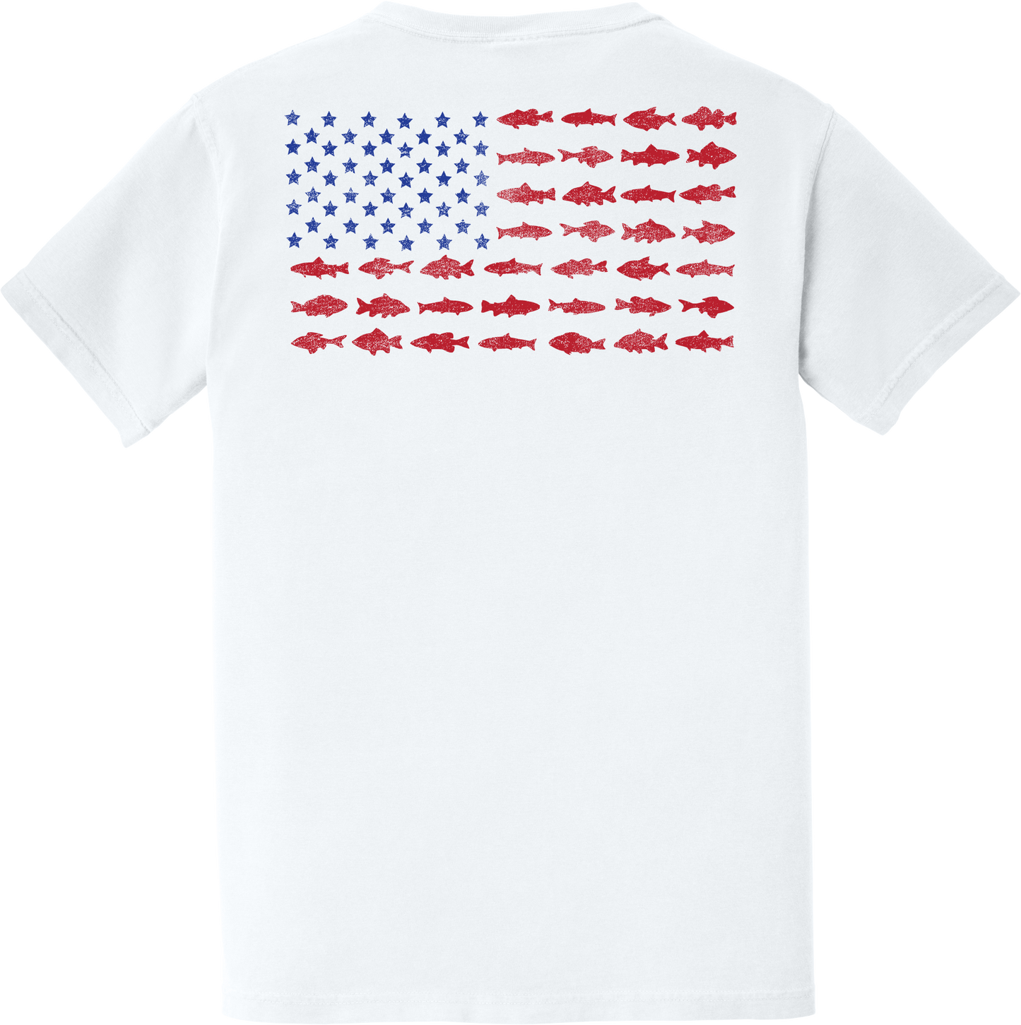 Youth - Southern Waters Fish Flag Shirt