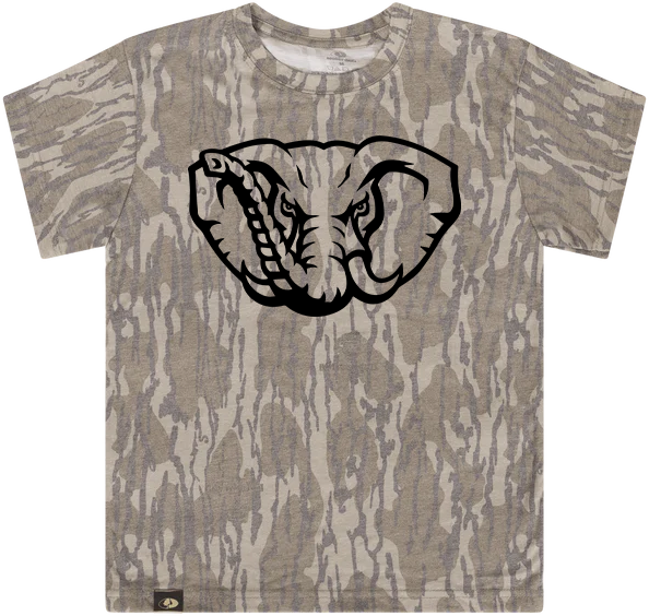 Youth Mossy Oak Bottomland Camo Big Al tee