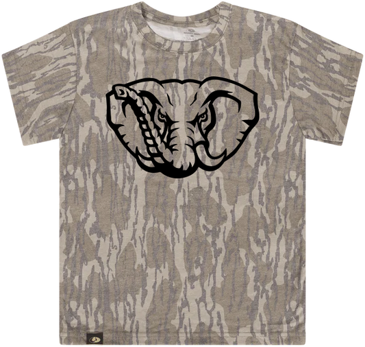 Youth Mossy Oak Bottomland Camo Big Al tee