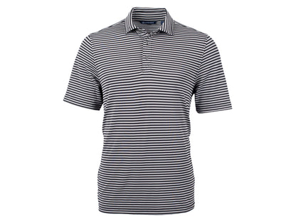 Cutter & Buck Virtue Eco Pique Stripe Recycled Mens Polo