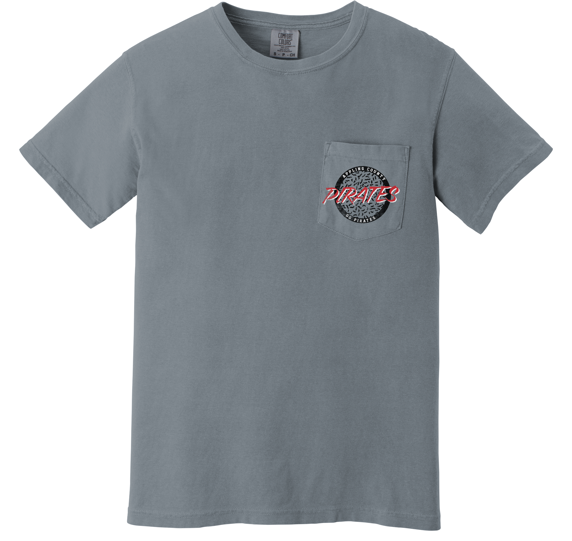Pirates Circle Logo Pocket Tee