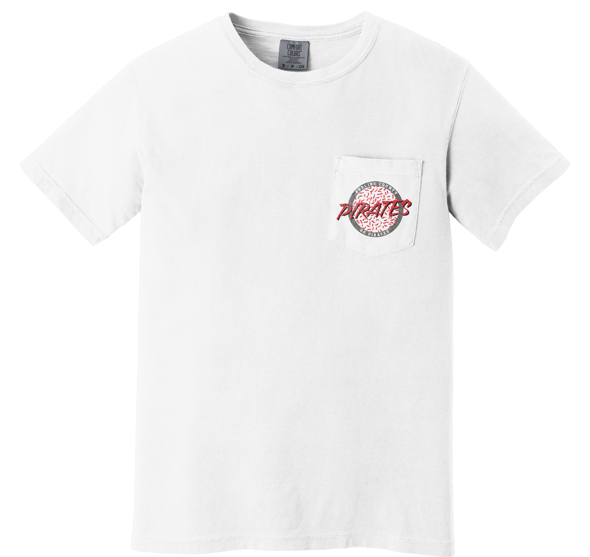 Pirates Circle Logo Pocket Tee