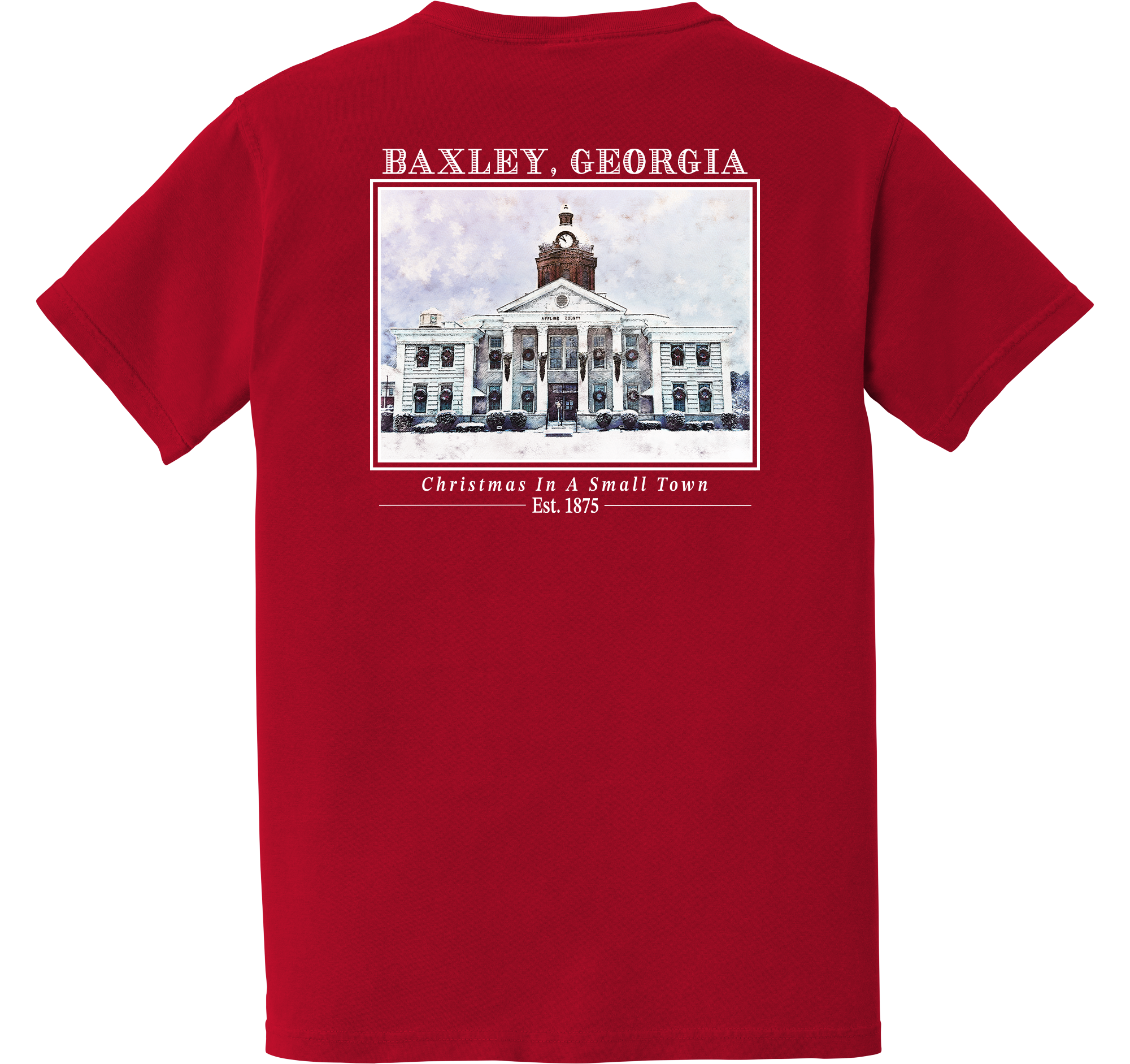 Short Sleeve Baxley, Georgia - "Christmas In A Small Town"