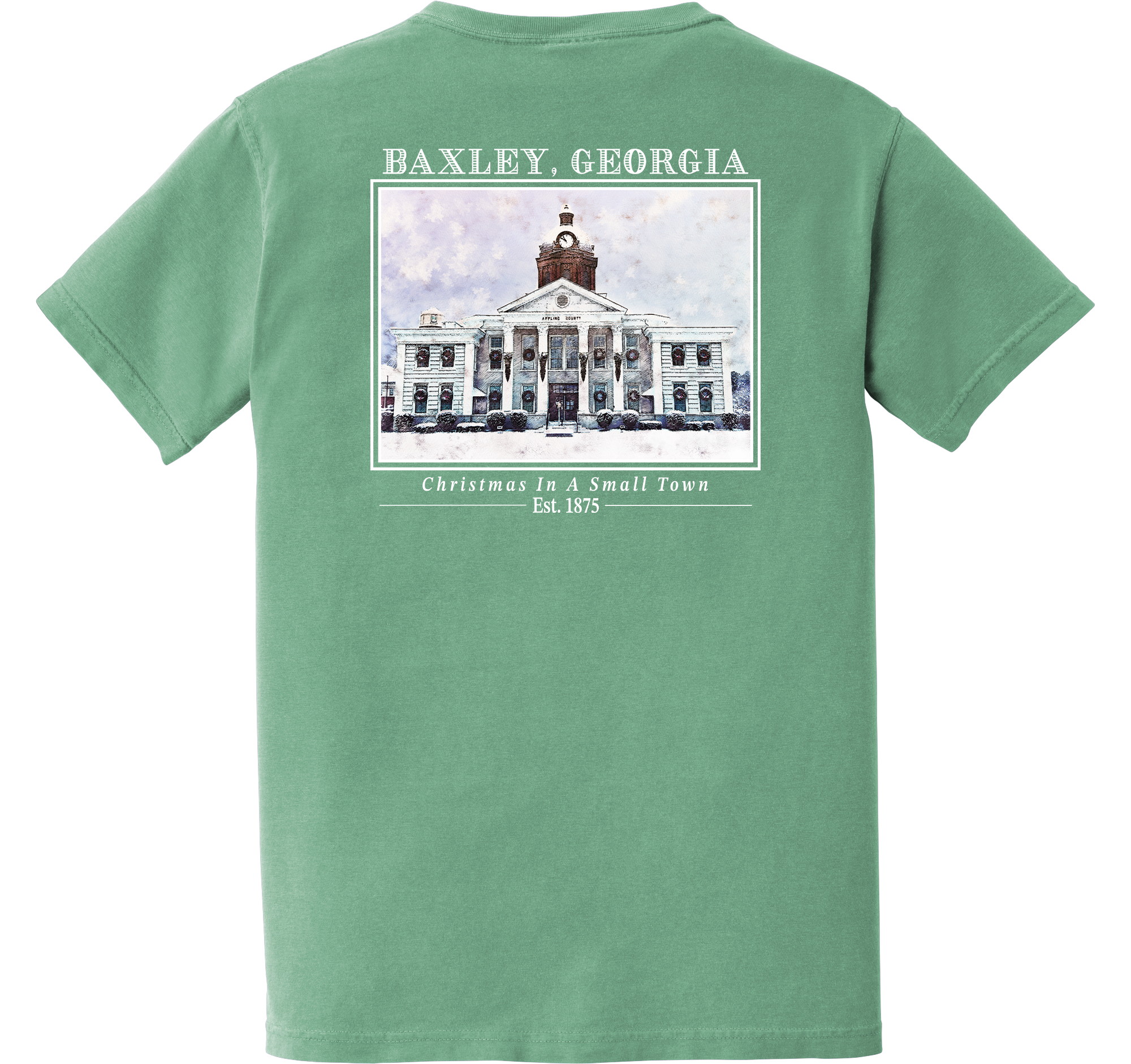 Short Sleeve Baxley, Georgia - "Christmas In A Small Town"