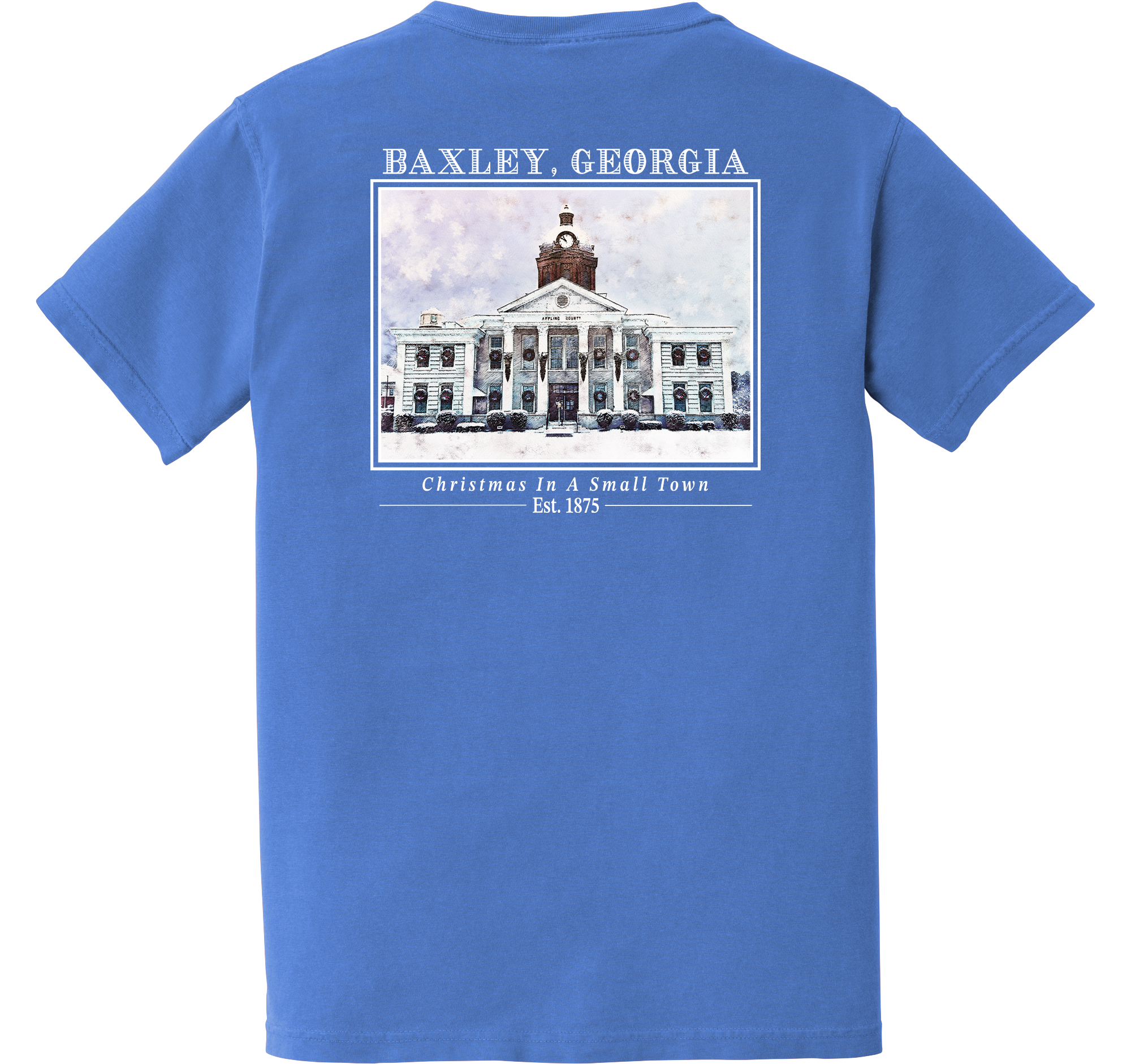 Short Sleeve Baxley, Georgia - "Christmas In A Small Town"