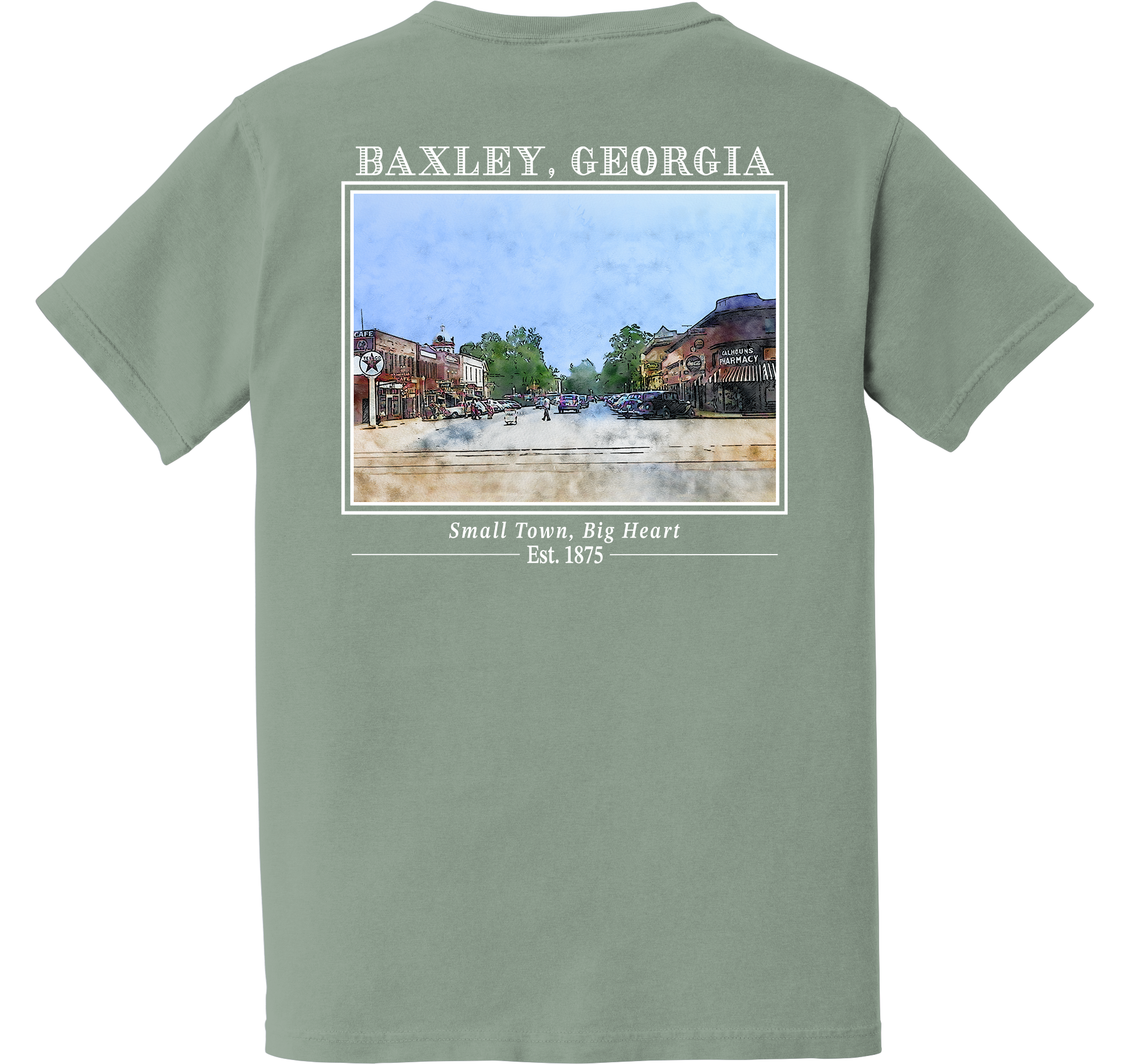 Short Sleeve Baxley, Georgia "Small Town, Big Heart"