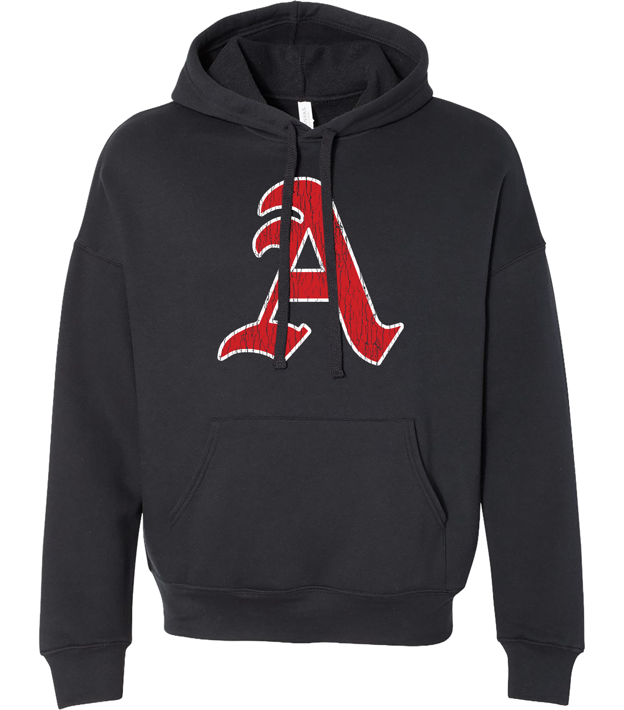 Appling Sponge Fleece Drop Shoulder Hoodie Sweatshirt