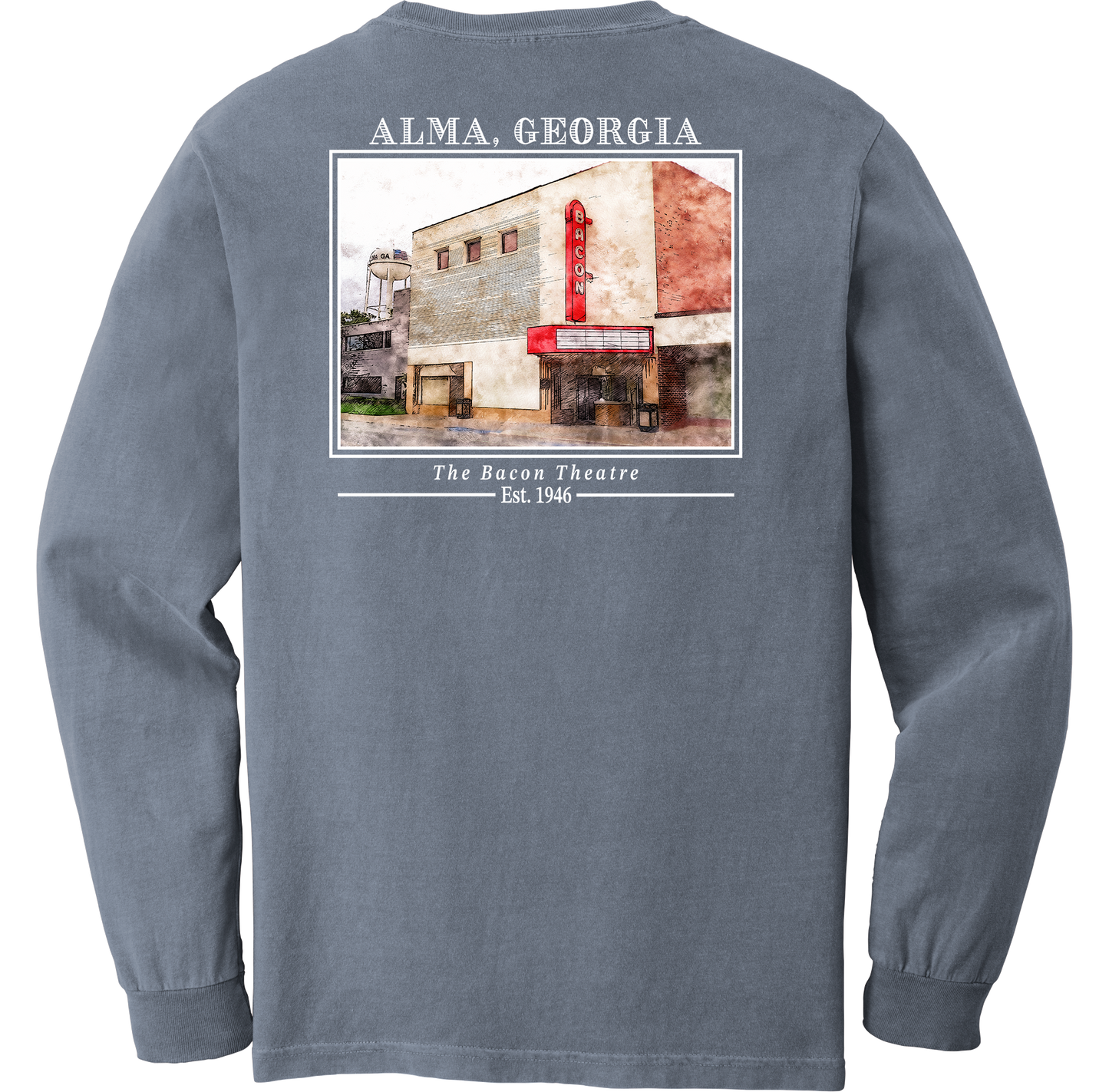 Long Sleeve Alma, Georgia "The Bacon Theatre"