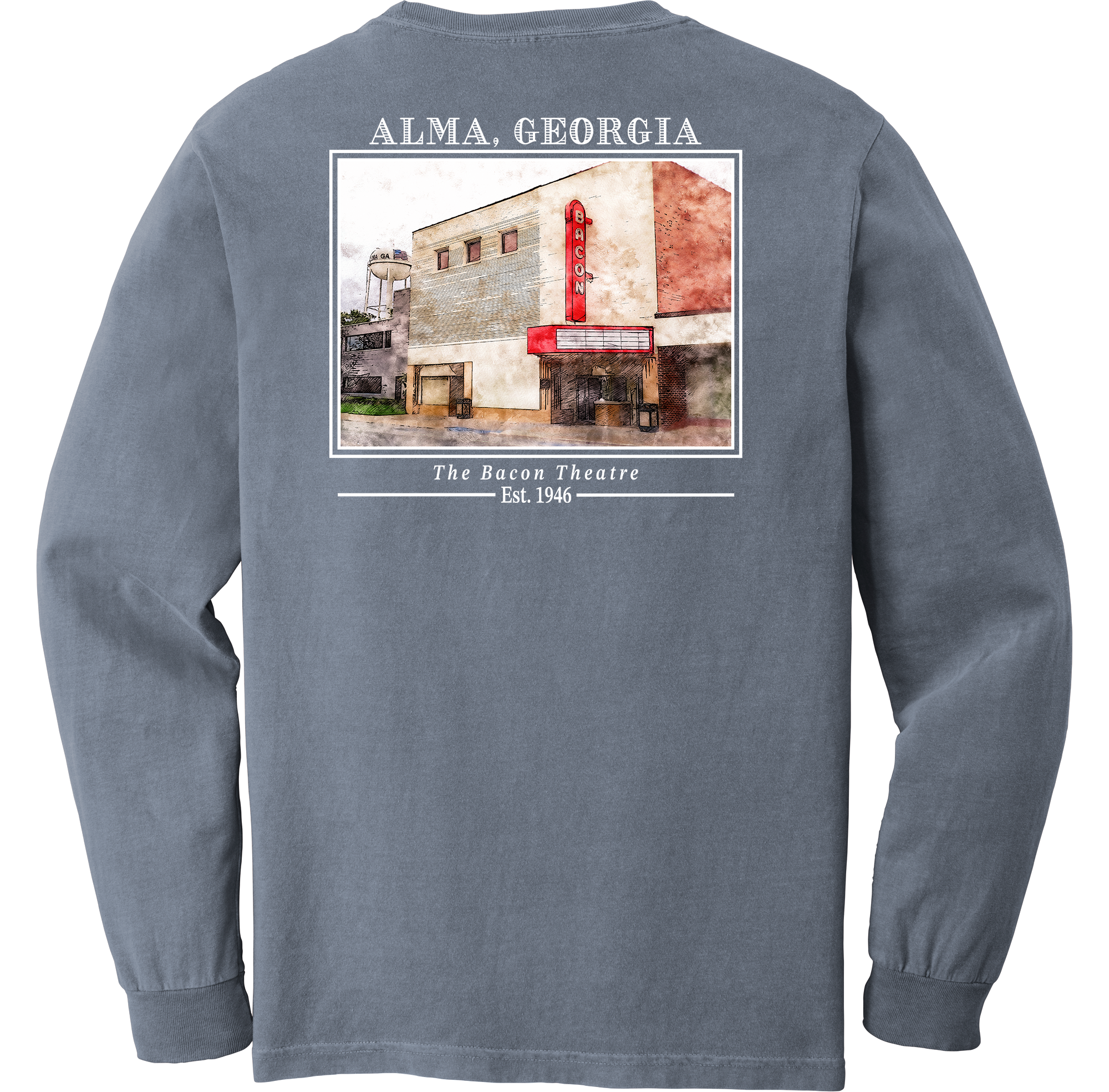 Long Sleeve Alma, Georgia "The Bacon Theatre"