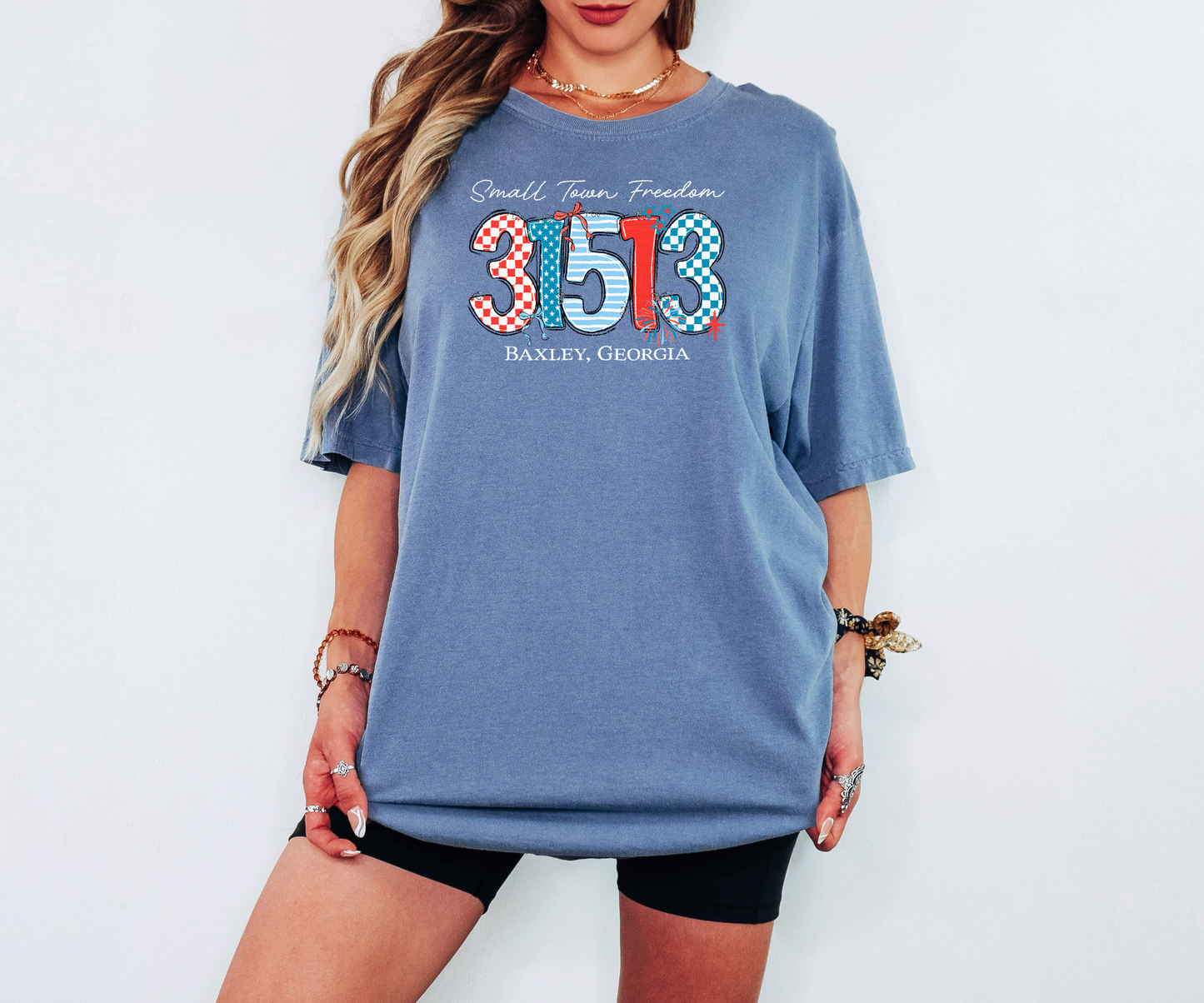 31513 Small Town Freedom tshirt