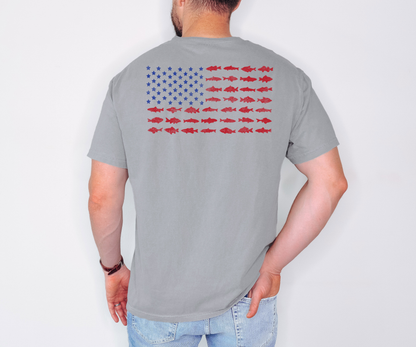 Southern Waters Fish Flag Shirt