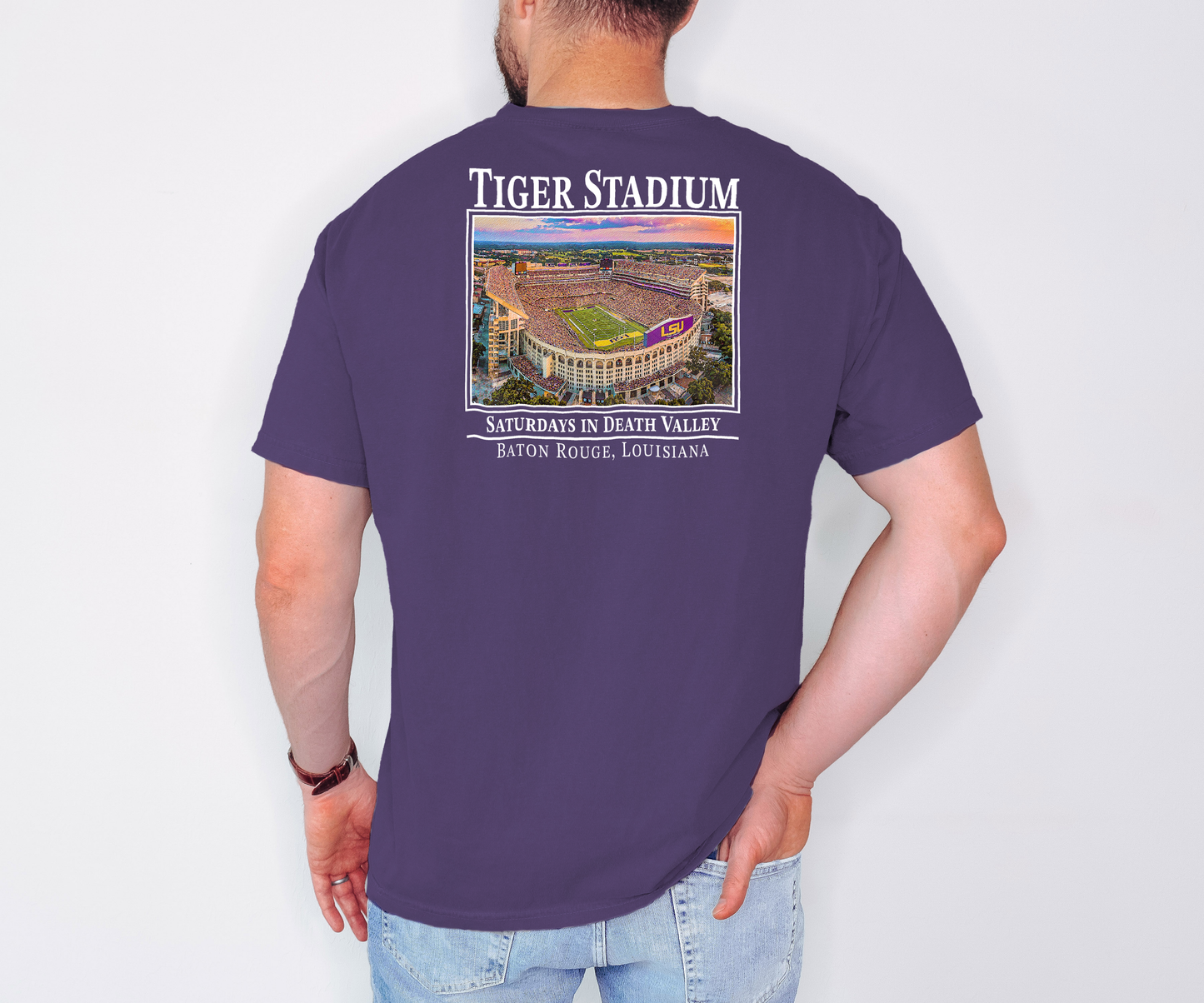 LSU Tiger Stadium | Comfort Colors tee