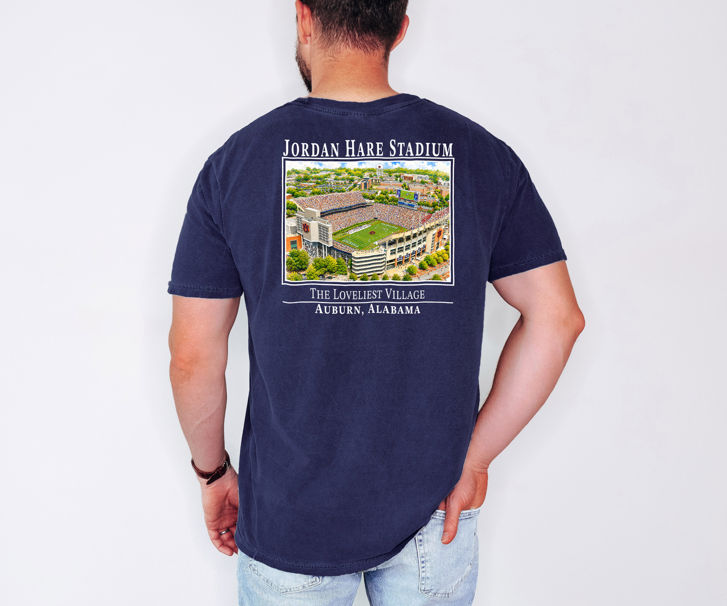 Auburn - “The Loveliest Village” Comfort Colors tee