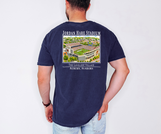 Auburn - “The Loveliest Village” Comfort Colors tee
