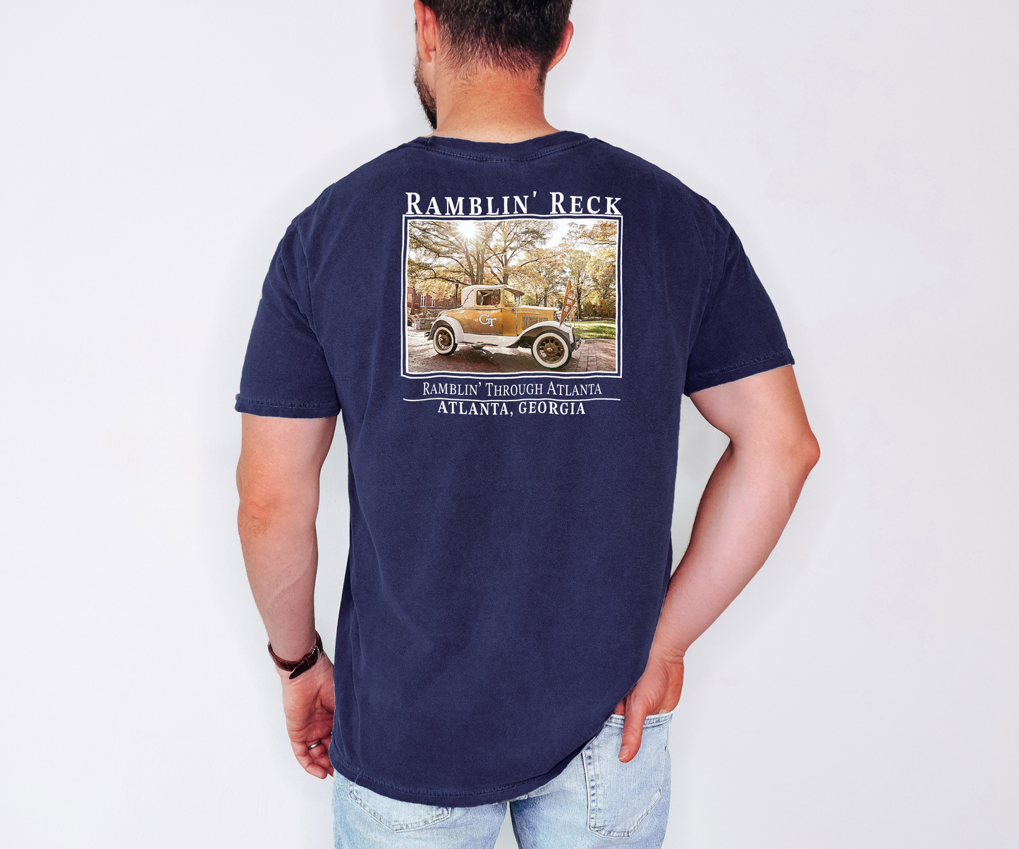 Georgia Tech - Ramblin' Reck | Comfort Colors tee