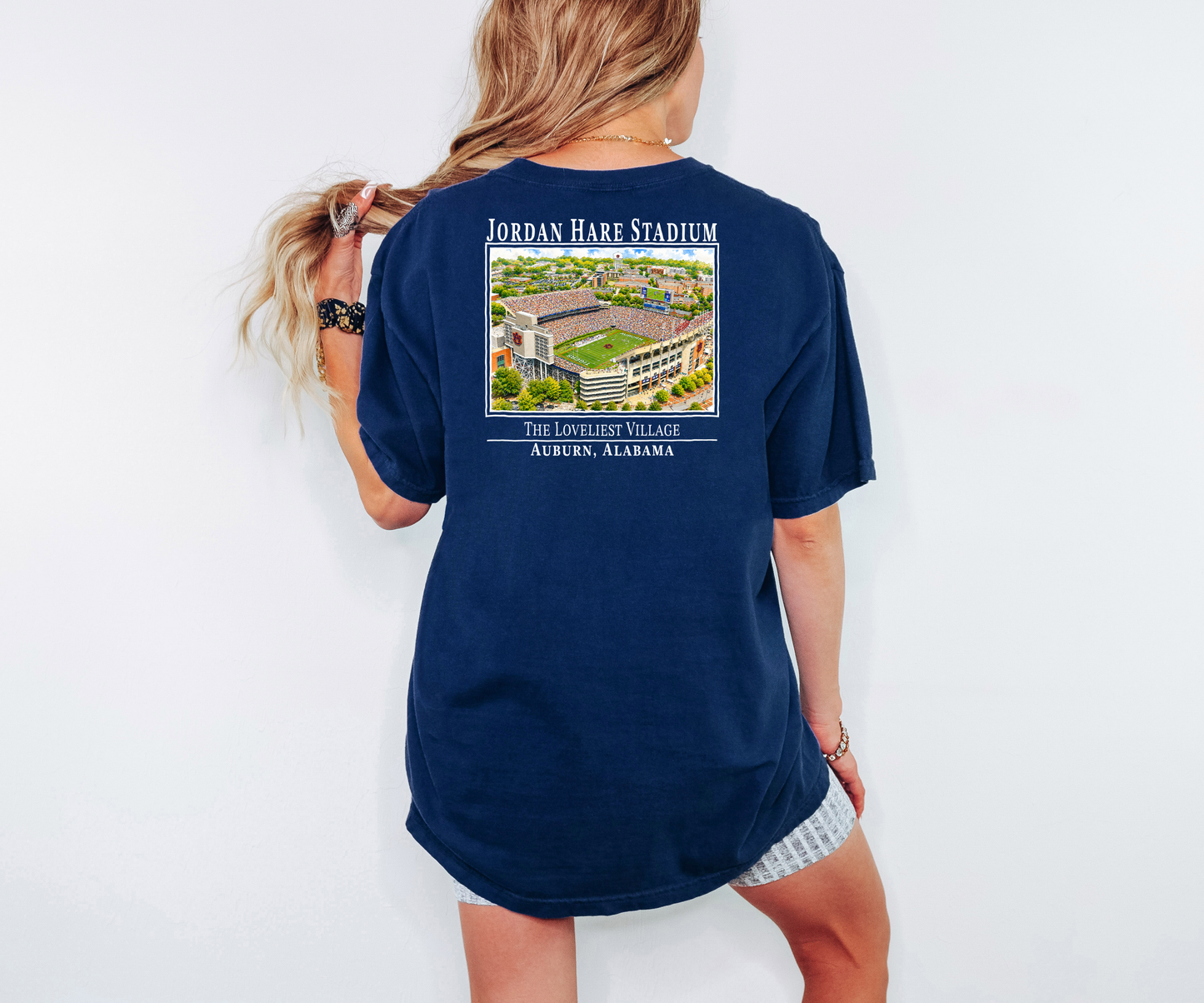 Auburn - “The Loveliest Village” Comfort Colors tee