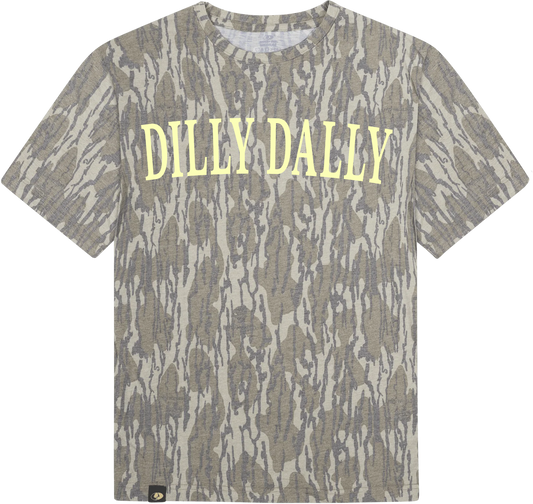 Mossy Oak Bottomland Camo Dilly Dally tshirt