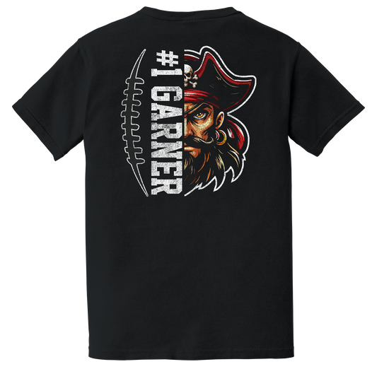 CUSTOM Pirate Football Tee