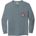 Long Sleeve Pirates Circle Logo Pocket Tee