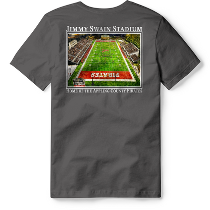Custom Hometown Football Stadium tee