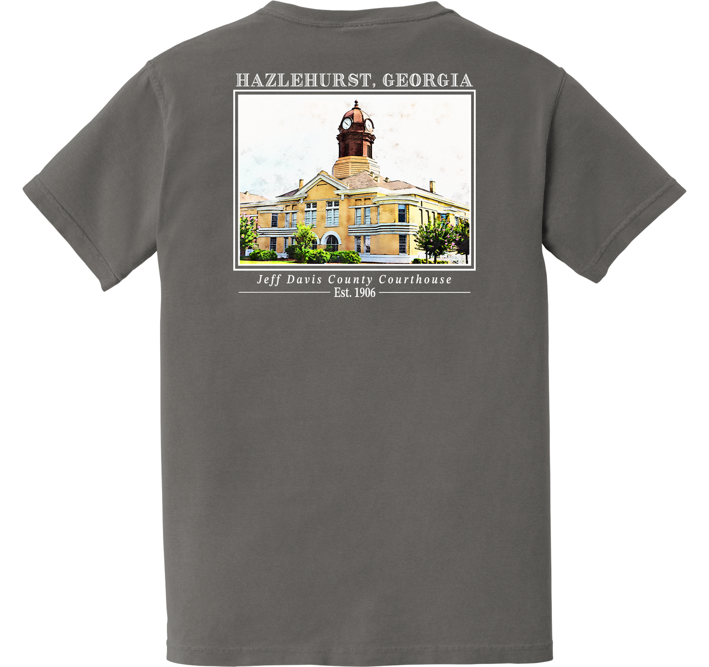 Short Sleeve Hazlehurst, Georgia "Jeff Davis County Courthouse"