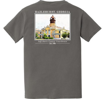 Short Sleeve Hazlehurst, Georgia "Jeff Davis County Courthouse"