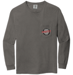 Long Sleeve Pirates Circle Logo Pocket Tee