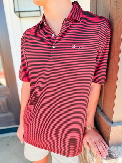 The Kickoff Stripe Dawgs Polo