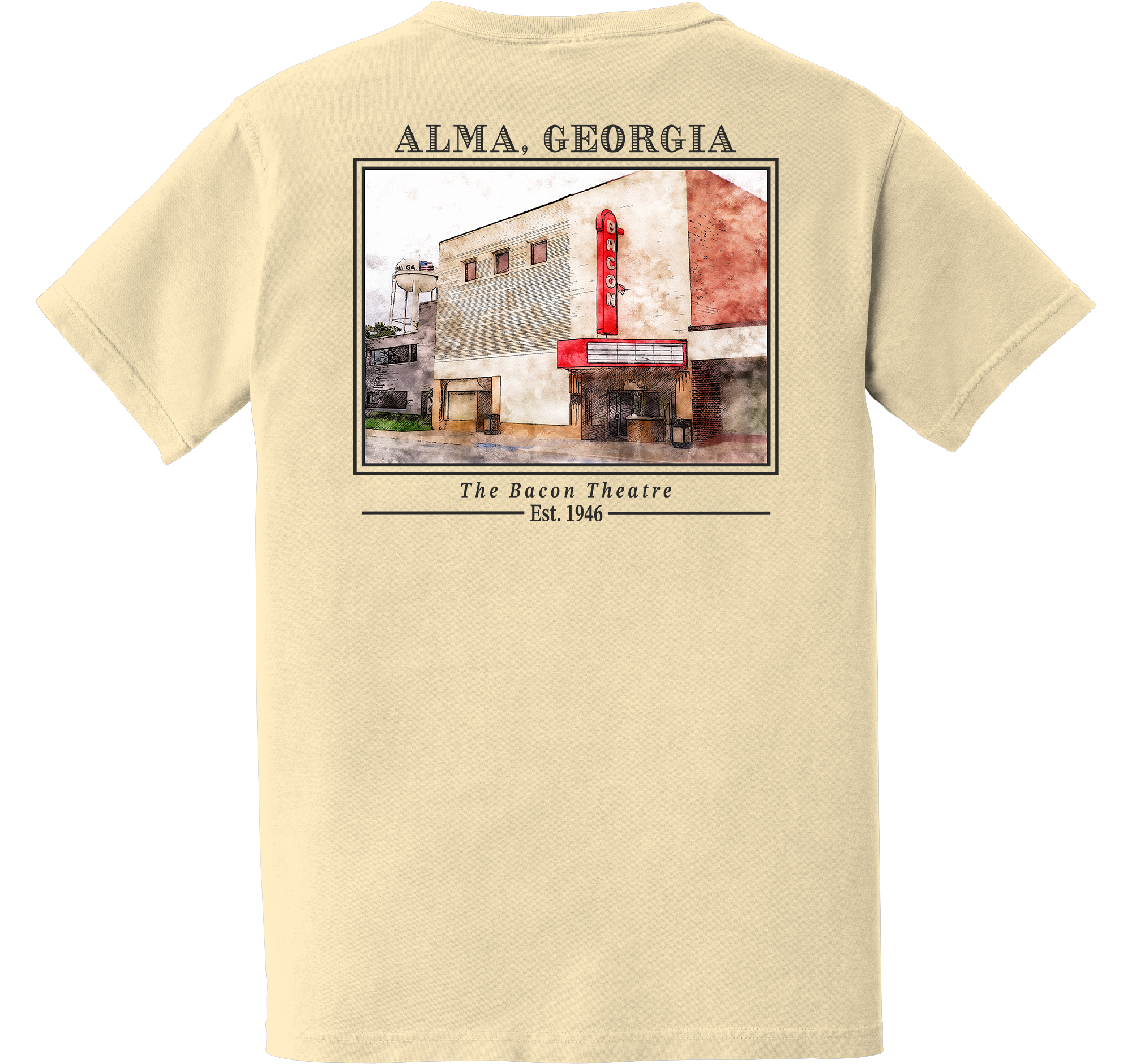 Short Sleeve Alma, Georgia "The Bacon Theatre"