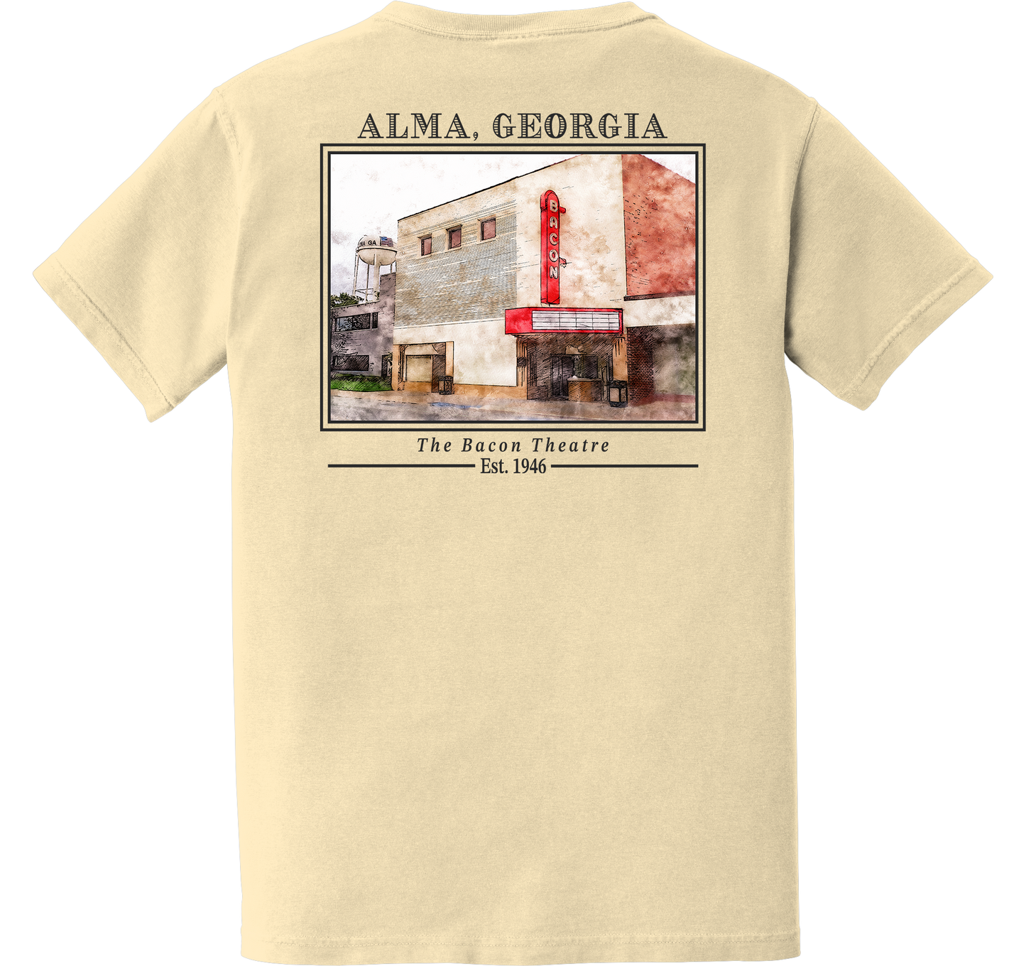 Short Sleeve Alma, Georgia "The Bacon Theatre"